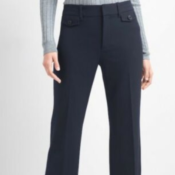 gap high rise baby boot pants